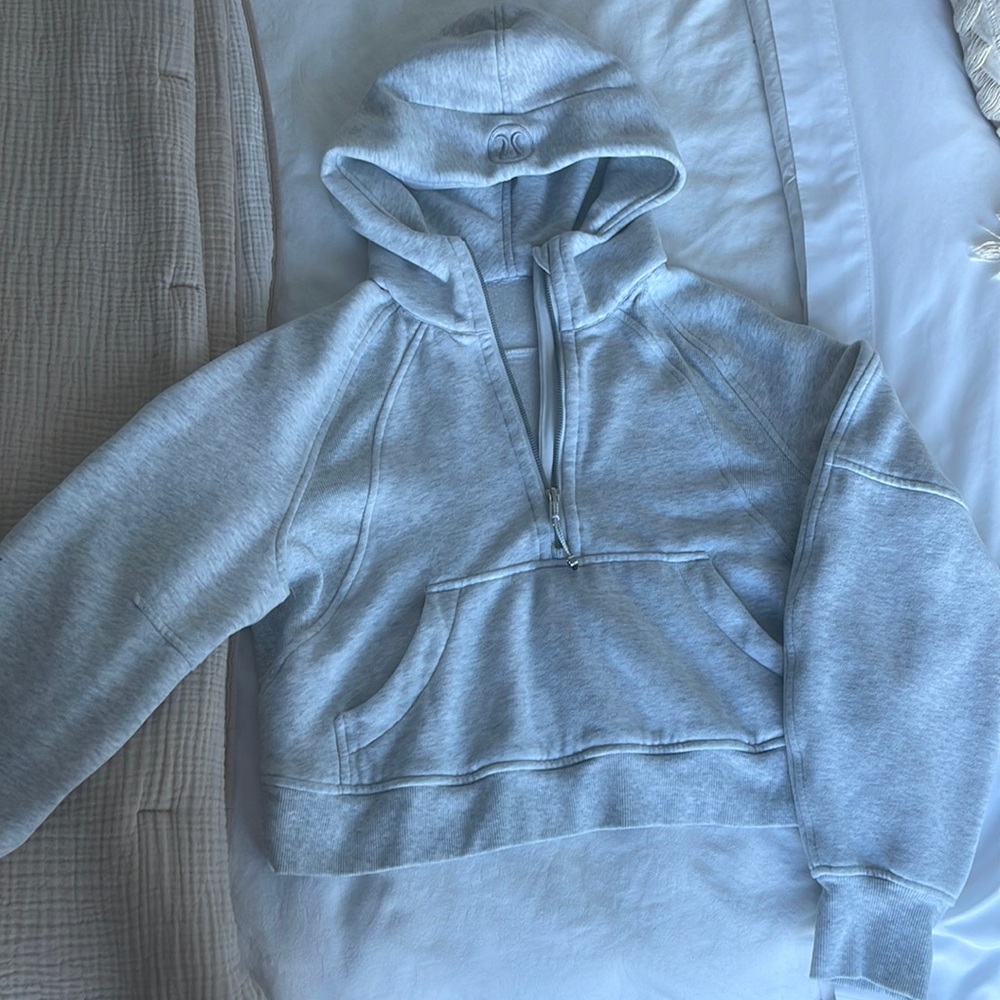 Lululemon Scuba Half-Zip Grey